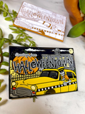 "Halloweentown Postcard" Enamel Pin