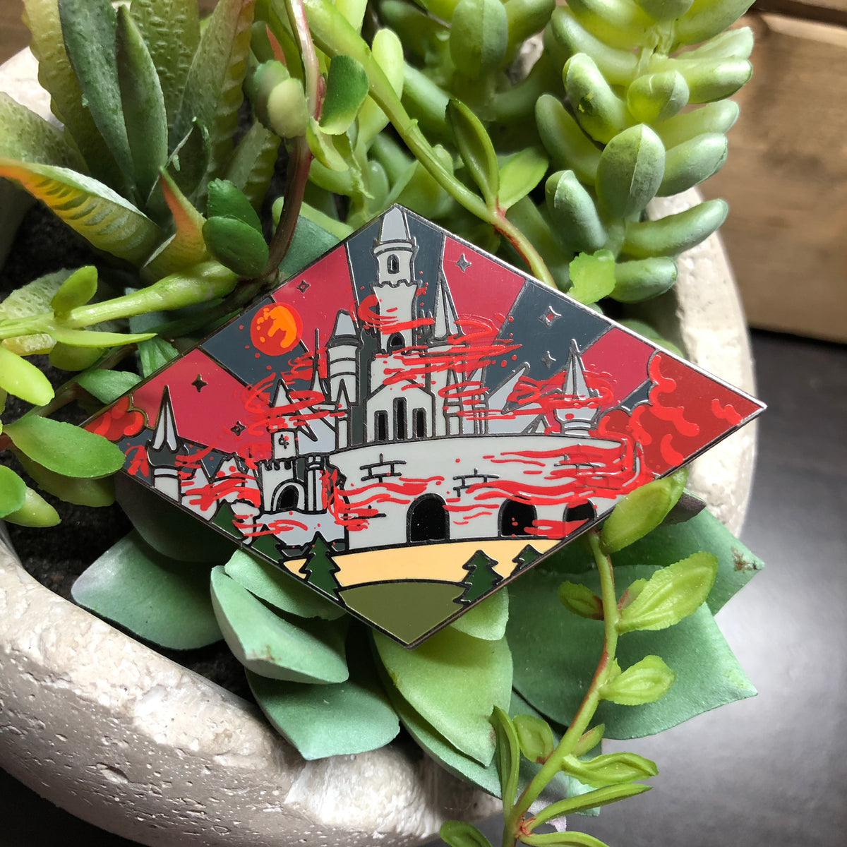“Hyrule Castle” Enamel Pin – Electric Pin Company